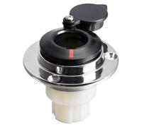 Basetta dritta a incasso inox cappuccio nero - 1 PZ Osculati - 11.000.06