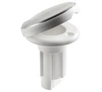 Osculati 11.000.23 Basetta Bianca Incasso Cappuccio Inox 3 Contatti luci 360 ...