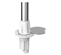 Osculati Asta Evoled 360 gradi inox 100 cm base Flush