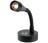 Osculati 13.867.31 Faretto Led Snodato Total Black faretto led snodato