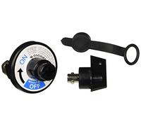 INTERRUTTORE STACCABATTERIA 6V 12V 24V 100A + CAPPUCCIO X CAMPER BARCA AUTO MOTO