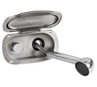 Box doccia Elissa inox-doccia Keji tubo PVC 2,5m - 1 PZ Osculati - 15.324.00