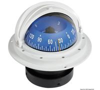 Osculati 25.028.21 Bussola Riviera 4" Con Coperchio Bianca/Blu Rosa Frontale ...