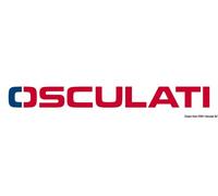 Osculati 27.525.01 Spidometro 0-50 Nodi 12 V Bianco Con Totalizzatore linea g...