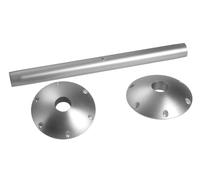 Gamba tavolo in alluminio con base esterna - 1 PZ Osculati - 48.418.28