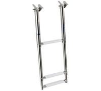 Scaletta inox telescopica a scomparsa 3 gradini - 1 PZ Osculati - 49.542.03