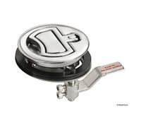Osculati Alzapagliolo inox no serratura diametro 90 mm 38.152.60