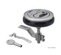Alzapagliolo inox + serratura - 1 PZ Osculati - 38.152.21 - 3815221