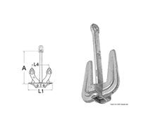 Osculati Ancora Hall 10 kg 01.142.10