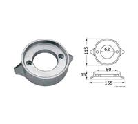 Osculati Anodo alluminio collare VOLVO 280/290 43.528.10