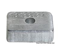 Osculati Anodo alluminio Mercury 4/5/6 HP 43.433.04