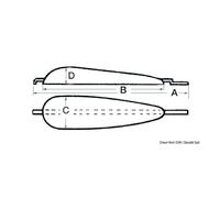 Osculati Anodo da saldare 43.911.00