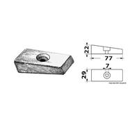 Osculati Anodo Zinco per Mercury da 30/300 HP 2/4 tempi 43.424.05