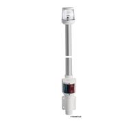 Osculati Asta 100 cm 360° Rosso/Verde a parete Bianco 11.126.01