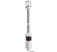 Osculati Asta 100 cm 360° Rosso/Verde a parete Bianco 11.126.01