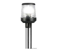 Osculati Asta e fanale inox 360 estraibile standard fanale nero