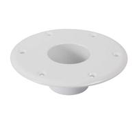 OSCULATI Base Alluminio Bianco Pavimento per Tavolo