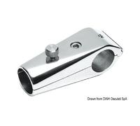 Base asta 25 mm per tubo 25 mm - 1 PZ Osculati - 35.394.02 - 3539402