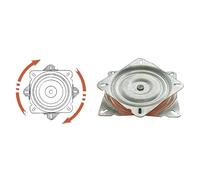 Base girevole inox frizionata per sedile 165x165 mm - 1 PZ Osculati - 48.648.01