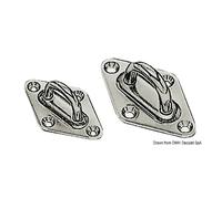 Osculati Basetta inox 50x80 mm 39.132.08
