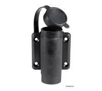 Osculati Basetta nylon nera a parete 3 contatti 11.000.16