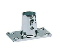 OSCULATI Basetta Rettangolare Inox 90° 22 mm