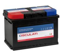 Osculati Batteria AGM serie plus 80Ah 12.480.03