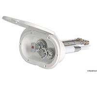 OSCULATI - Box Doccia Bianco Tubo PVC 2,5 m Uscita Posteriore - 15.240.01 -