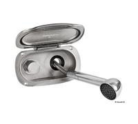 Box doccia Elissa inox-doccia Keji tubo PVC 4m - 1 PZ Osculati - 15.324.01