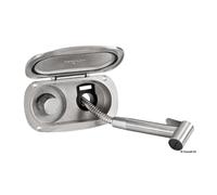 Box doccia Elissa inox-doccia Tiger tubo inox 2,5m - 1 PZ Osculati - 15.323.30