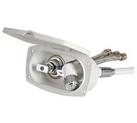 OSCULATI Box Doccia New Edge Bianca Tubo PVC 2,5 m Uscita Trasversale