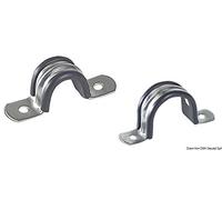OSCULATI Cavallotti Tubi Inox/Gomma 50 mm