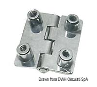 Osculati Cerniera inox cieca 51x45 rettangolare 38.821.02