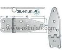 Cerniera nodo rovesc. 129x40 mm - 1 PZ Osculati - 38.441.61 - 3844161