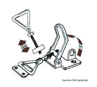 Osculati Chiusura a leva inox 123/137 38.904.11