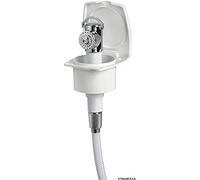 OSCULATI Doccetta New Edge Bianca Tubo PVC 2,5 m