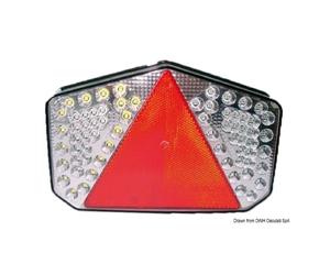 Osculati Fanale carrello traino Led posteriore SX 02.021.21