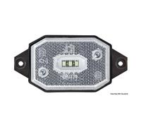 Osculati Fanale carrello traino posizione LED anteriore luce bianca staffa 02.02