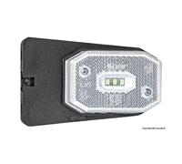 Osculati Fanale carrello traino posizione LED anteriore luce bianca staffa 02.02