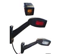 Osculati Fanale ingombro LED dx 3 funzioni corpo gomma 02.022.25