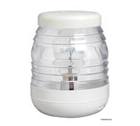 Osculati Fanale testa albero bianco/bianco 360 12 V 11.135.01