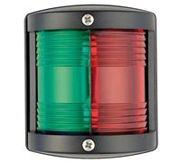 FANALE U77 ROSSO/VERDE SCOCCA NERA 112,5° + 112,5° BICOLORE ACCESSORI NAUTICA