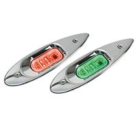 KIT LUCI DI VIA EVO LED EYE IN ACCIAIO INOX PER BARCA A GOCCIA OCCHIO