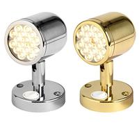 OSCULATI Faretto snodato con Interruttore Acc.Inox