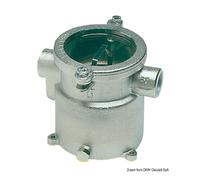 Osculati Filtro acqua bronzo nichelato 1/2 pollice conforme RINA