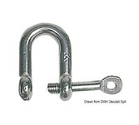 Osculati Grillo inox a U asse imperdibile 8 mm 08.220.08 - 1 confezione da 10 pe