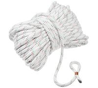 Osculati Guinzaglio con scatto, in poliestere, bianco, 10 mm, lunghezza 40 m