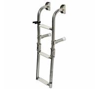 Osculati Inox Scaletta D'Imbarco Pieghevole Con 3 Livelli Extra Stretto 630 MM