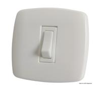 Osculati Interruttore Contemporary 1 pulsante bianco 14.484.01