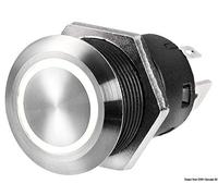 OSCULATI Interruttore Flat Inox ON-off 12 V Blu